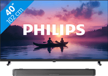 Philips Ambilight 40 Zoll PFS6900 (2025) + Philips TAB5109 Mittelgroßen Philips Fernseher