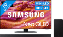 Samsung 50 inches Neo QLED QN90F + Samsung HW-B760GF Samsung TV and soundbar bundle