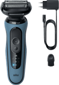 Braun Series 5 52-A1000S Azure Braun electric shaver for heavy beard growth