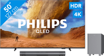 Philips 50 Zoll PUS7800 QLED 4K (2025) + Philips TAB6100 QLED-Fernseher