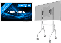 Samsung Flip Pro WM65B + Neomounts MOVE Go Flip FL50-515WH1 Großformatige Displays