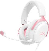 HyperX Cloud III Wired Gaming-Headset - Weiß/Rosa (PC, PS5, Xbox Series X/S) HyperX Gaming-Headset