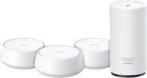 TP-Link Deco BE25 3-Pack + Deco BE25 Outdoor Mesh WiFi system for a freestanding house