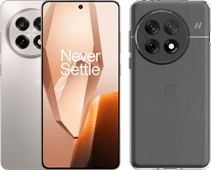 OnePlus 13R 256GB Weiß 5G + Just in Case Soft Design Backcover Transparant Smartphone mit NFC