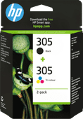 HP 305XL Ink Cartridge 4-Color Bundle Original HP cartridge