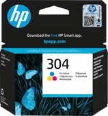 HP 304 Cartridge Tri-color Pack (N9K05AE) HP 304 cartridge