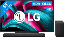LG 55" OLED evo C5 4K (2025) + LG DS70TY LG Smart TV
