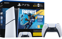PlayStation 5 Slim Digital Edition Fortnite Set + Zusätzlicher Controller Weiß Weihnachtsangebot 2025 für die PlayStation 5