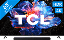 TCL 65 Zoll LED P61K 4K (2025) + TCL S45H 2.0 Soundbar Fernseher mit AirPlay