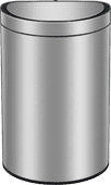 EKO Mirage X Sensor Halbrund 47 Liter Matt Edelstahl Kunststoff-Mülleimer