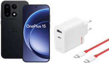 OnePlus 15 256GB Schwarz 5G + OnePlus SuperVOOC Ladegerät 120 W + USB-C-Kabel Handy mit der besten Kamera
