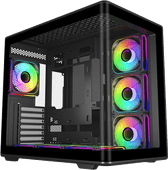 Cooler Master Elite 600 Schwarz ARGB Computergehäuse für ATX-Motherboards