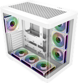 Cooler Master Elite 600 Weiß ARGB Computergehäuse für ATX-Motherboards