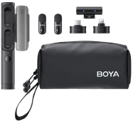 Boya Magic 02 für USB-C, Lightning und 3,5 mm Omnidirektionales Mikrofon