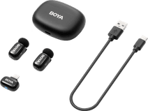 Boya Mini 2 Schwarz für Lightning Omnidirektionales Mikrofon
