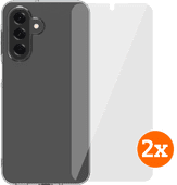 BlueBuilt Samsung Galaxy A17 4G/5G Backcover Transparent + Panzerglas Doppelpack BlueBuilt Handyhülle