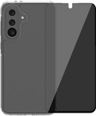 BlueBuilt Protective Cover Samsung Galaxy A36 Transparent + Privacy Panzerglas Ruggedized Hülle