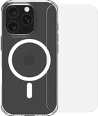 BlueBuilt Protective Backcover mit MagSafe iPhone 16 Pro + Panzerglas BlueBuilt Hülle für iPhone