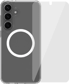 BlueBuilt Protective Backcover Magnet Galaxy S25 Plus Transparent + Panzerglas BlueBuilt Handyhülle