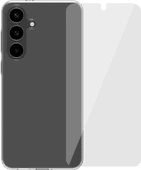 BlueBuilt Samsung Galaxy S25 FE Backcover Transparent + Panzerglas Samsung Galaxy S25 FE Hülle