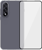 BlueBuilt OnePlus Nord 5 Backcover Transparent + Panzerglas BlueBuilt Hülle für OnePlus