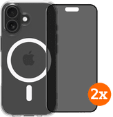 BlueBuilt Protective Backcover MagSafe iPhone 17 + Privacy Displayschutz Doppelpack BlueBuilt Hülle für iPhone