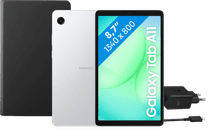 Samsung Galaxy Tab A11 8,7 Zoll 128GB Wi-Fi Silber + Basis Zubehörset Tablet für die ganze Familie