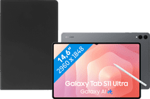Samsung Galaxy Tab S11 Ultra 14.6 inches 512GB WiFi Gray + BlueBuilt Book Case Black Children's tablet discount bundle