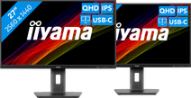 iiyama ProLite XUB2797QSNP-B1 Duo Pack 27-inch monitor bundle