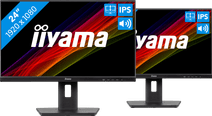 iiyama ProLite XUB2493HS-B6 Duo Pack Monitor recommended for dual or triple set-ups