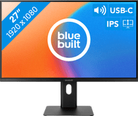 BlueBuilt 27-inch Full HD Monitor with USB-C Cheap monitor