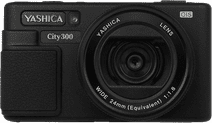 Yashica City 300 Schwarz Kamera mit Mikrofonanschluss