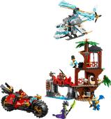LEGO Ninjago Showdown am Baumhaus mit dem Ninja-Bike 71857 LEGO Ninjago