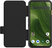 Fairphone 6 Flip Case Black Book case with fall protection