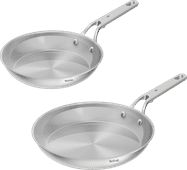 Tefal Extreme Frying Pan Set 24cm/28cm Frying pan with a ceramic non-stick coating