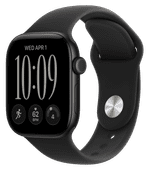 Apple Watch Series 12 42mm Black Sport Band S/M 