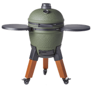 Moddern Green Special Wood-look kettle barbecue