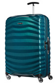 Samsonite Lite-Shock Spinner 75cm Petrol Blue Lightweight suitcase