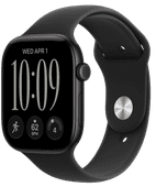 Apple Watch Series 12 46mm Black Sport Band M/L 