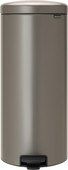 Brabantia NewIcon Treteimer 30 Liter Platinum Brabantia NewIcon Mülleimer