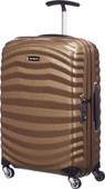 Samsonite Lite-Shock Spinner 55cm Sand Samsonite carry-on suitcase