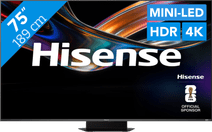 Hisense RGB Mini-LED 75 Zoll UR9S (2026) 100 Hz Fernseher