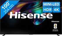 Hisense RGB Mini-LED 100 Zoll UR8S (2026) 100 Hz Fernseher