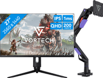 Vortech Pro 27 inches Quad HD + Vortech Monitor Arm with Gas Spring Large gaming monitor (27 - 29 inches)