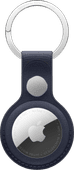 Apple AirTag Feingewebe Schlüsselanhänger Blau 