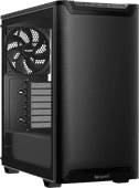 be quiet! PURE BASE 501 Airflow Window Schwarz Computergehäuse für ATX-Motherboards