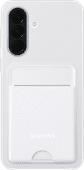 Samsung Galaxy A37 Card Slot Backcover Weiß Samsung Galaxy A37 Hülle