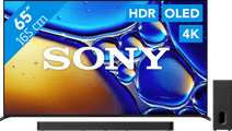 Sony Bravia 8 II 65 Zoll QD-OLED (2025) + Sony Bravia Theatre Bar 7 Schwarz Sony OLED Fernseher-Soundbar-Set