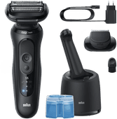 Braun Series 5 52-N7200CC Black Braun electric shaver with the highest shaving comfort