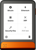 Ledger Flex Orange inkl. Recovery Key Ledger Hardware Wallet